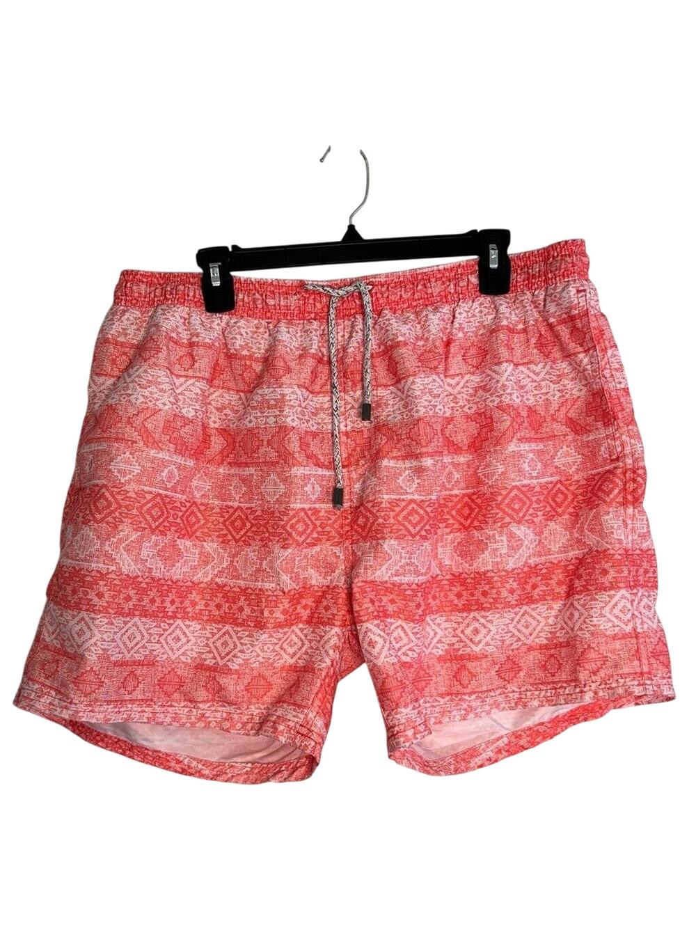 Exist Swim USA Surf Mens Board Shorts Trunks Multicolor Stripe Size XXL